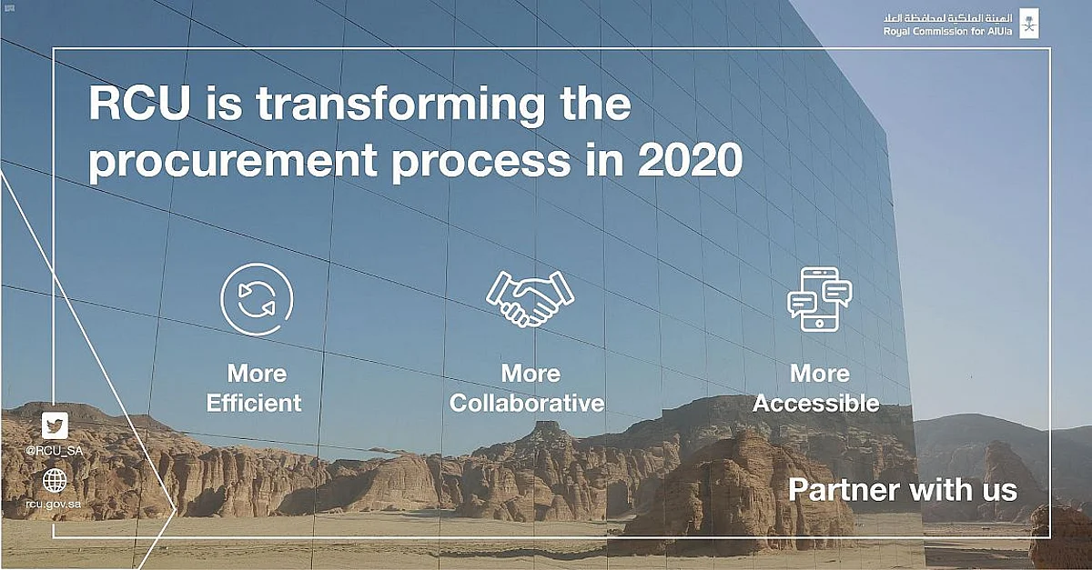 Royal Commission for AlUla Invites Suppliers to Register and Collaborate to Develop for the Future