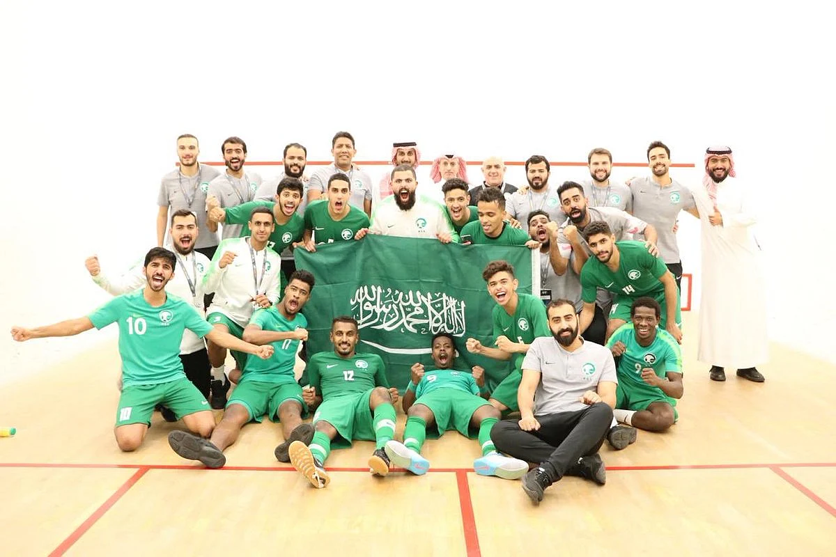 Saudi Arabia National Futsal Team face Argentina in a friendly