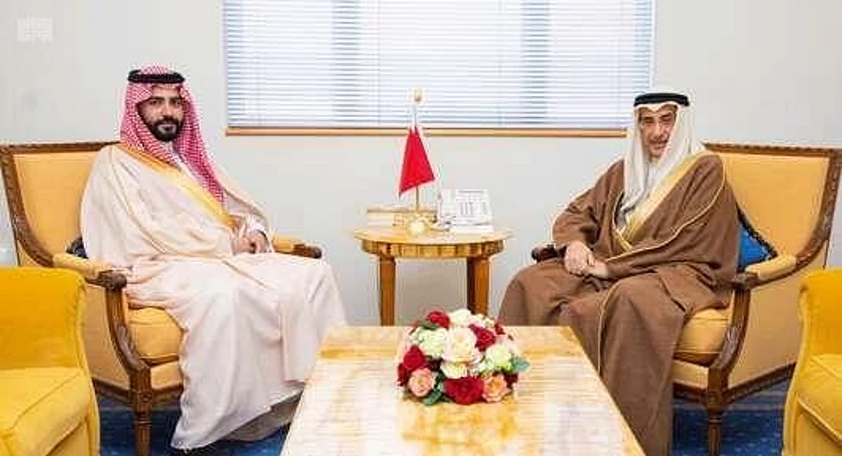 Saudi Ambassador to Bahrain meets with Bahrain Authority for Culture and Antiquities representative