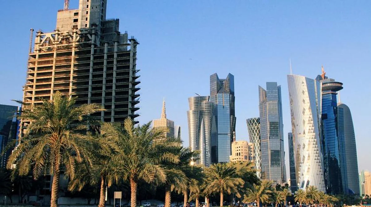 A general view of the Corniche Towers is seen in Doha, Qatar February 5, 2019. (Reuters)