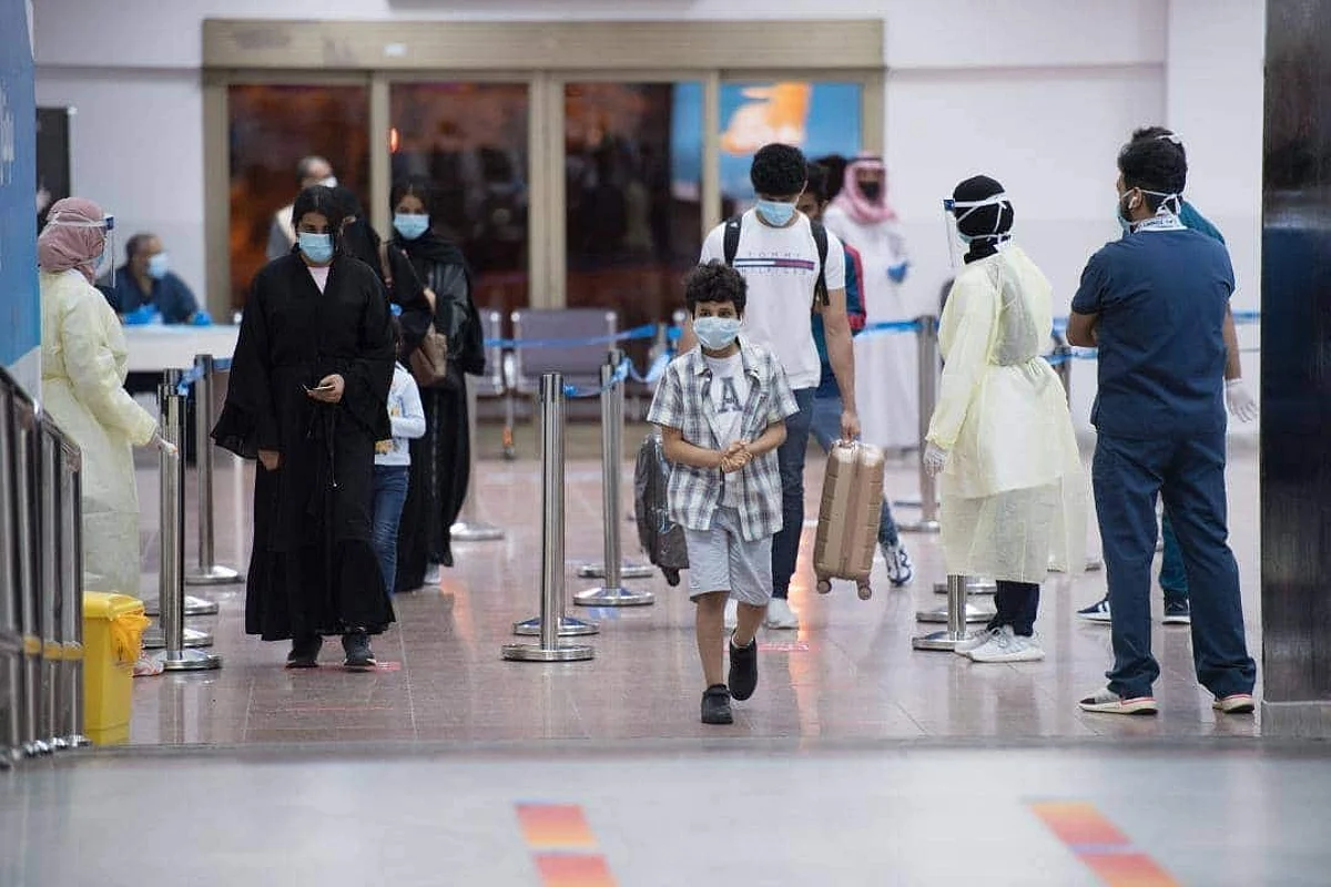 252 Citizens Arrive at King Abdulaziz international Airport Coming from London