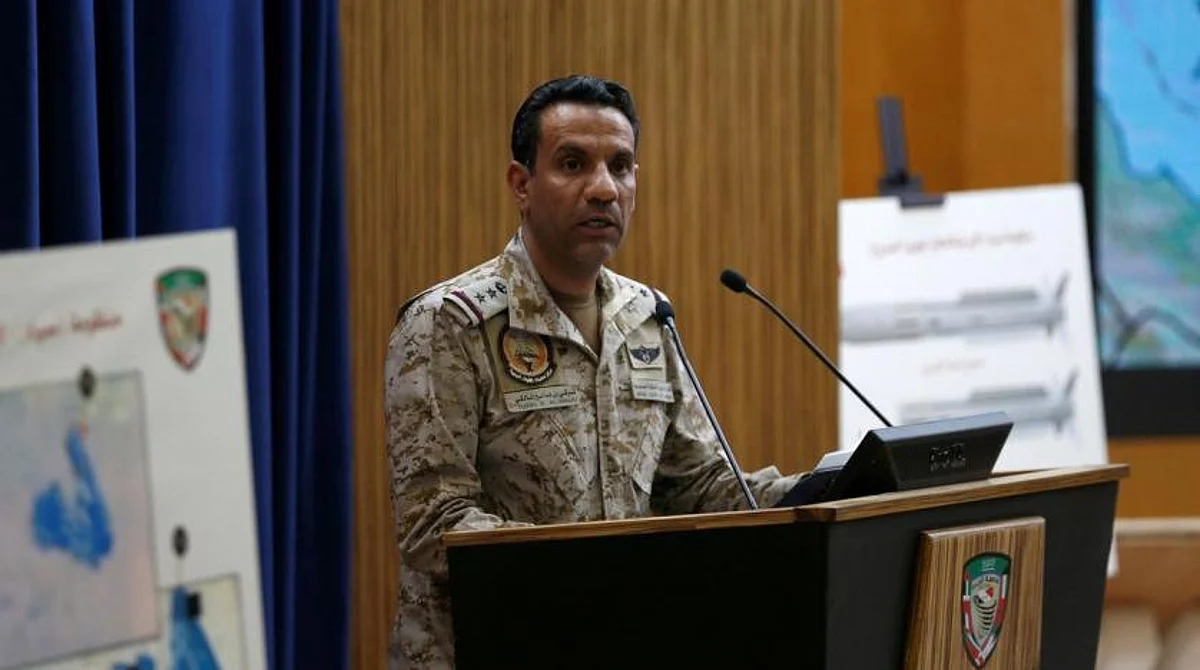 Arab Coalition intercepts armed Houthi drone targeting Khamis Mushait