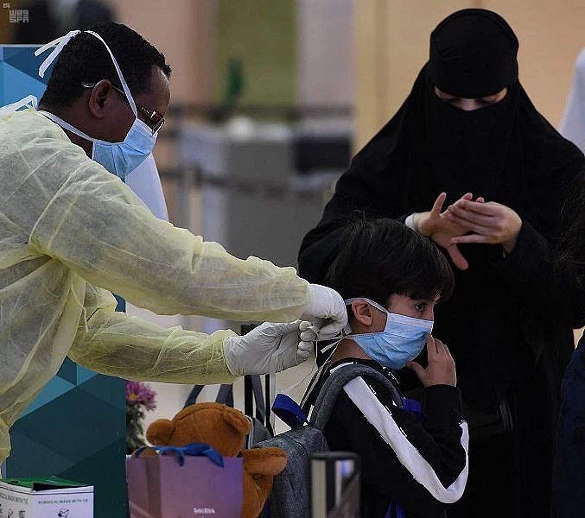 SAUDIA Flight Coming from Berlin Arrives At King Khalid International Airport
