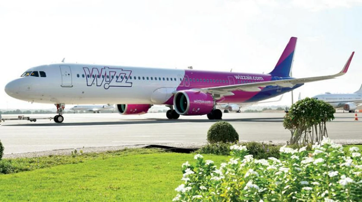A Wizz Air passenger plane. Asharq Al-Awsat file photo