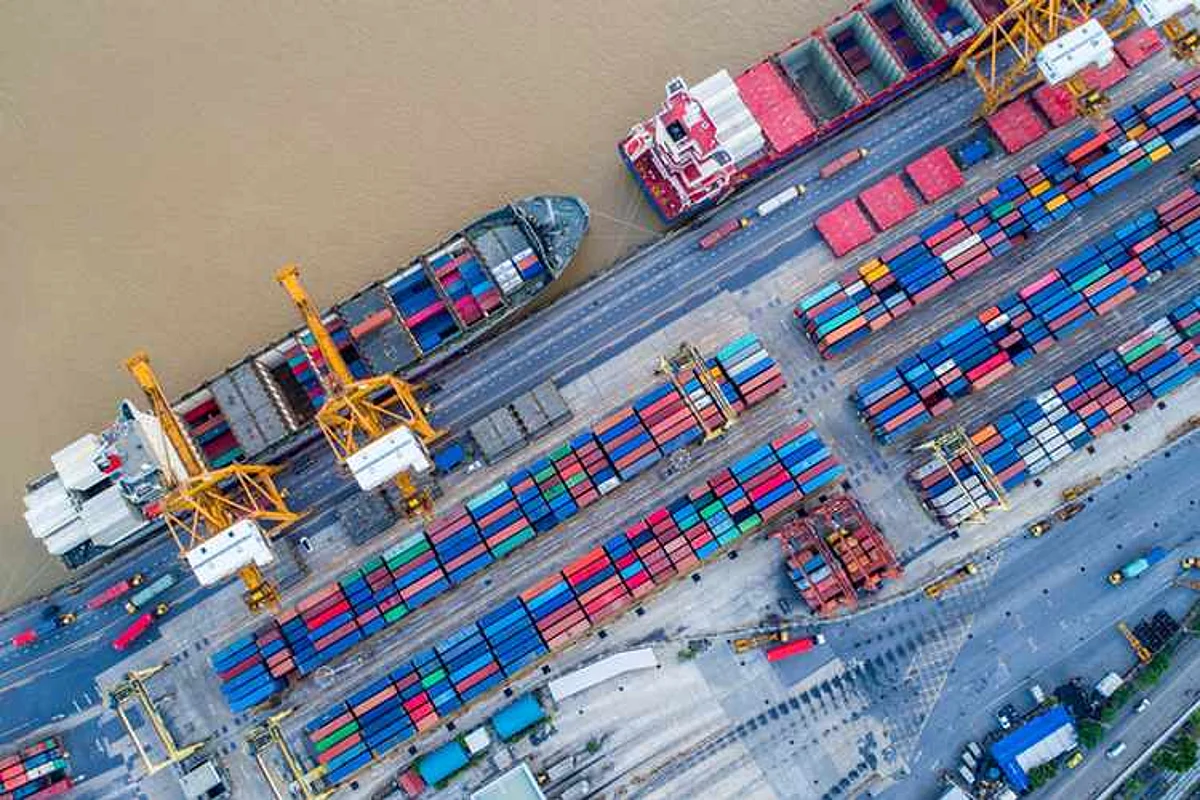 Saudi ports reported an increase in the total food exports and imports from the beginning of the year until the end of May 2020. (SPA)