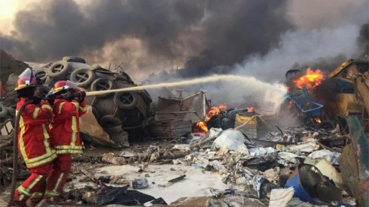 Two huge Beirut explosions kill Dozens and thousands injured