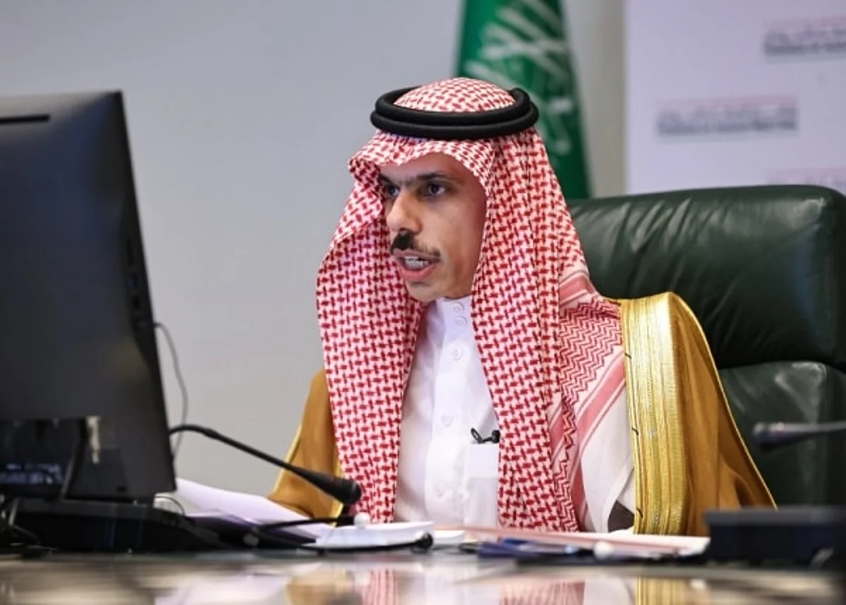 Saudi Arabia’s Foreign Minister Prince Faisal Bin Farhan