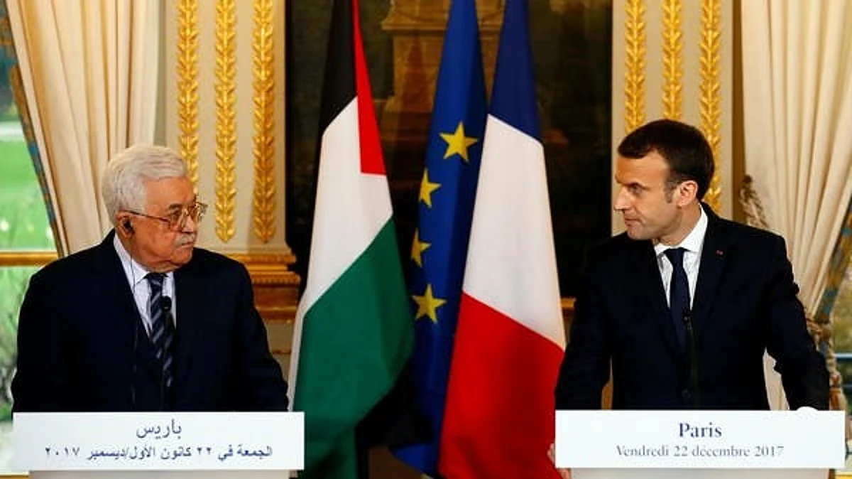 France shows support peace talks in the Middle East