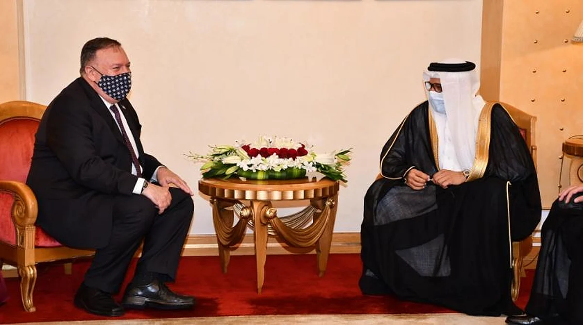 Pompeo Discusses Regional Stability, Unity with Bahrain Crown Prince