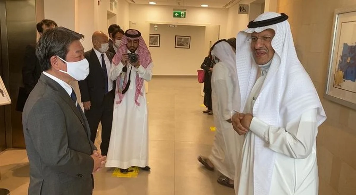 Japan’s FM Motegi meets with Saudi ministers in Riyadh