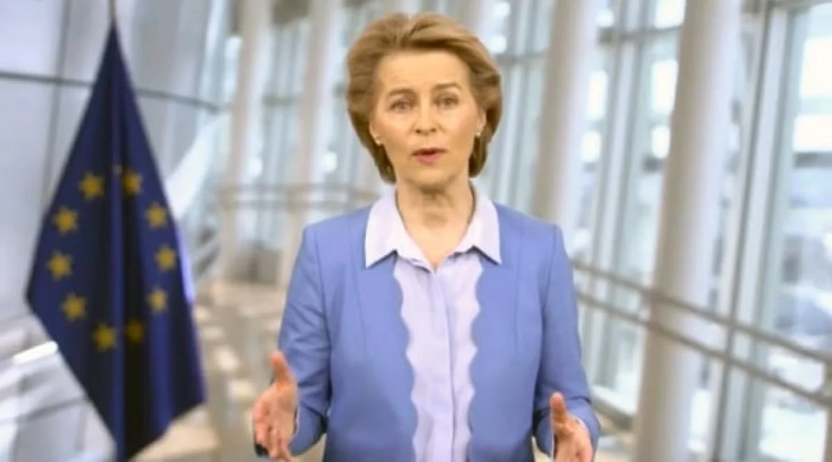 President of the European Commission Ursula von der Leyen.