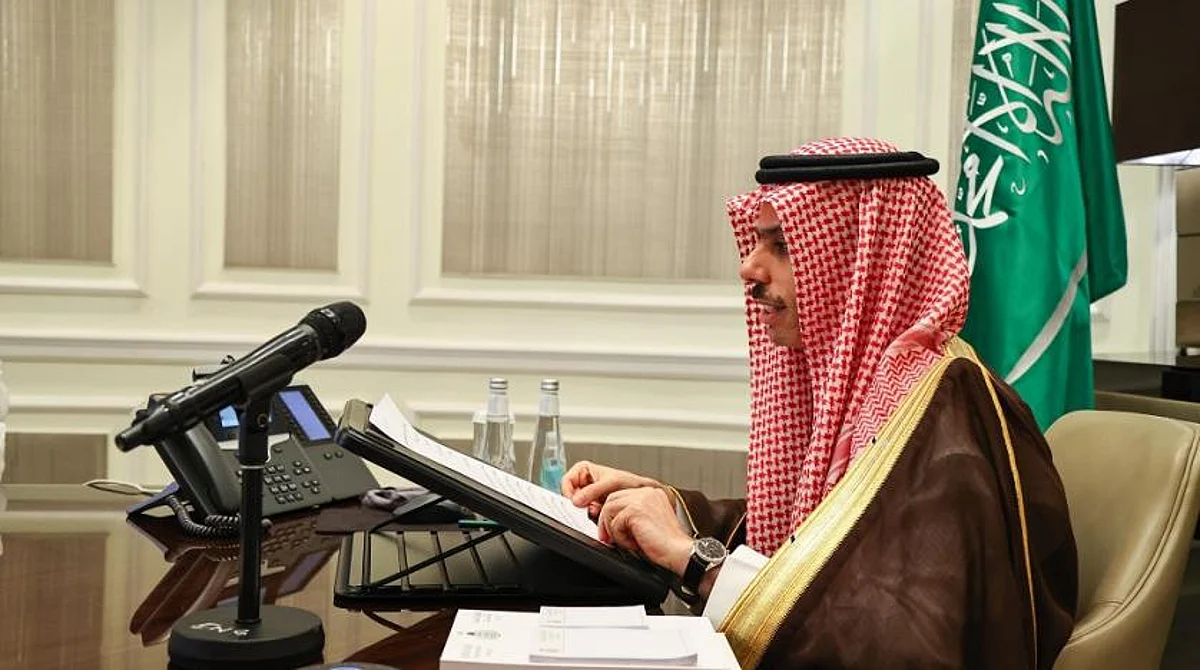 Saudi Foreign Minister Prince Faisal bin Farhan bin Abdullah. (SPA)