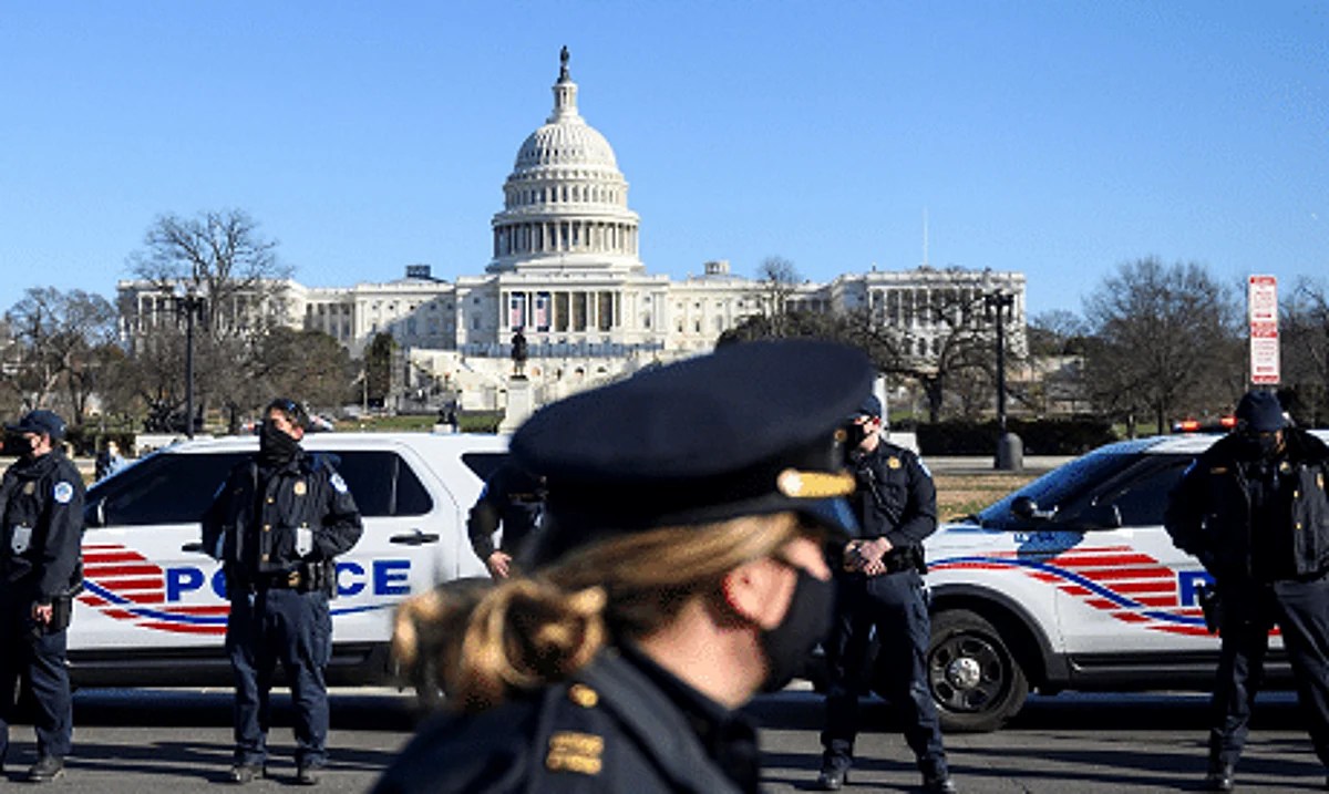 US. Capitol shut down temporarily out of caution over fire nearby