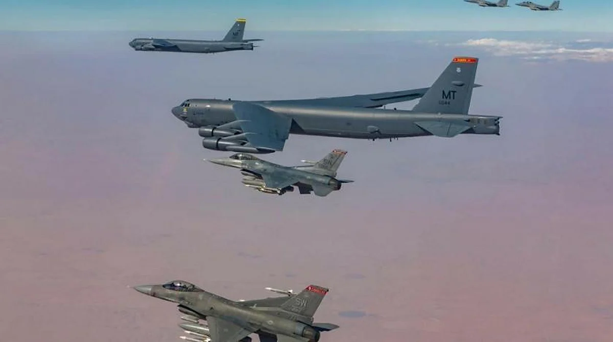 Saudi Air Force, US B-52s Conclude Joint Drill