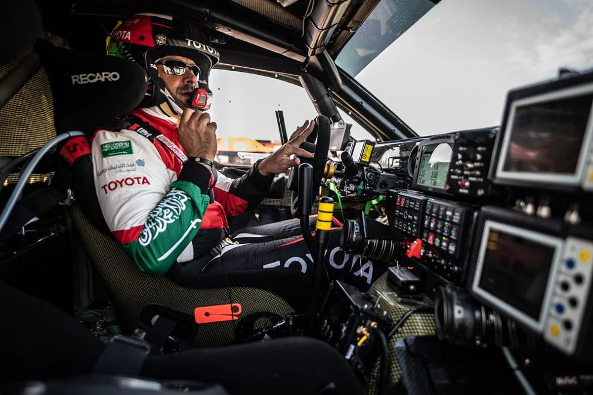 Saudi Arabia’s motorsport icon Yazeed Al-Rajhi claims two home stages at Dakar Rally 2021