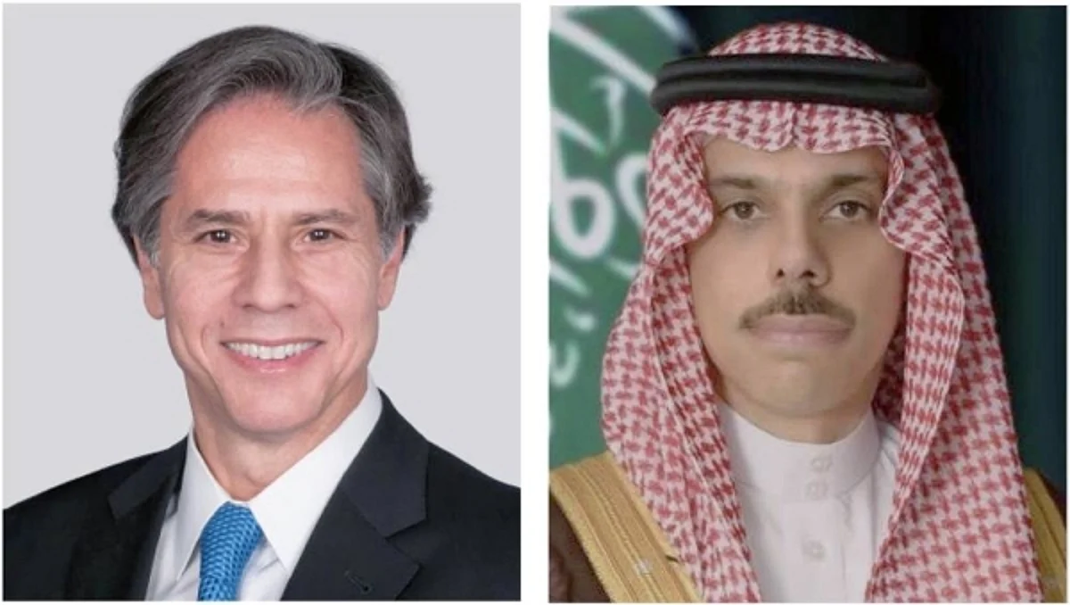 Blinken reiterates US commitment to helping Saudi Arabia defend its sovereignty