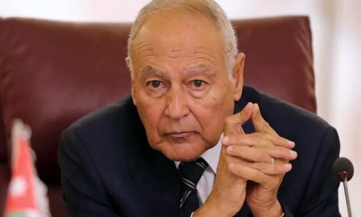 Secretary-General of the Arab League Ahmed Aboul Gheit.