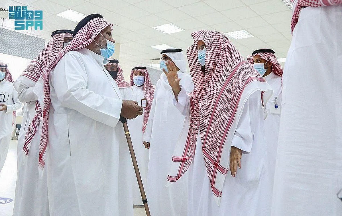 Al-Sudais inspects advanced sound systems at Grand Mosque
