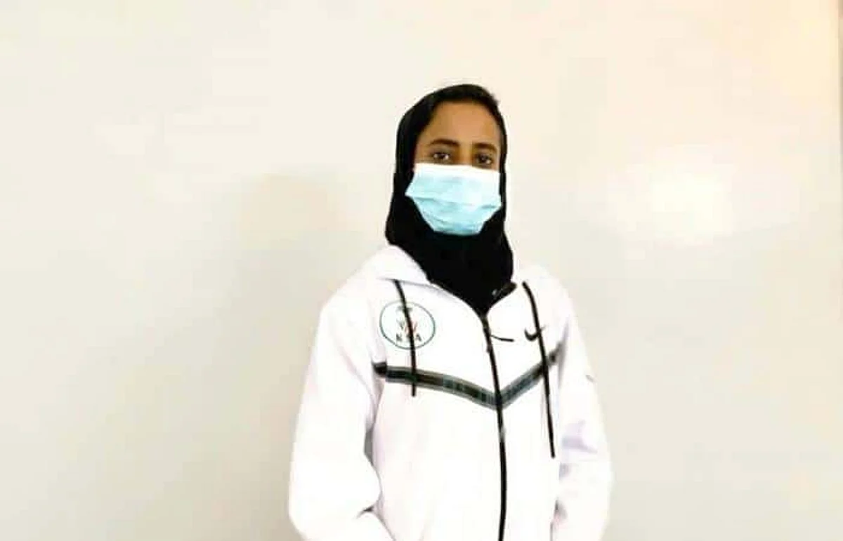 Hanan Al-Thubaiti dreams of participating in the Olympics