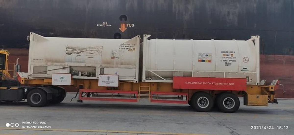 Saudi Arabia ships 80 metric tons of liquid oxygen to India amid spike in COVID-19 cases