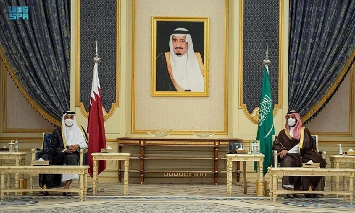 Crown Prince holds key talks with Qatari emir in Jeddah