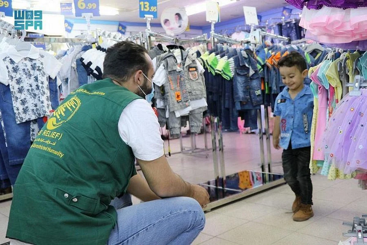 Saudi Arabia Concludes Eid Clothing Project in Jordan