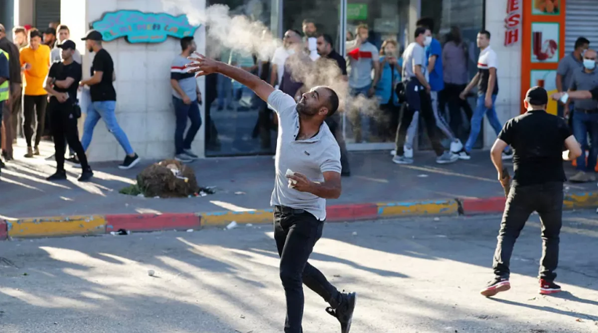 Protesters Clash with Palestinian Security Forces