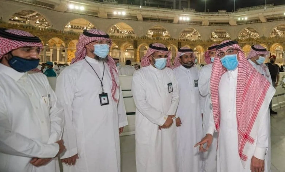 Periodic maintenance work of Holy Kaaba completed