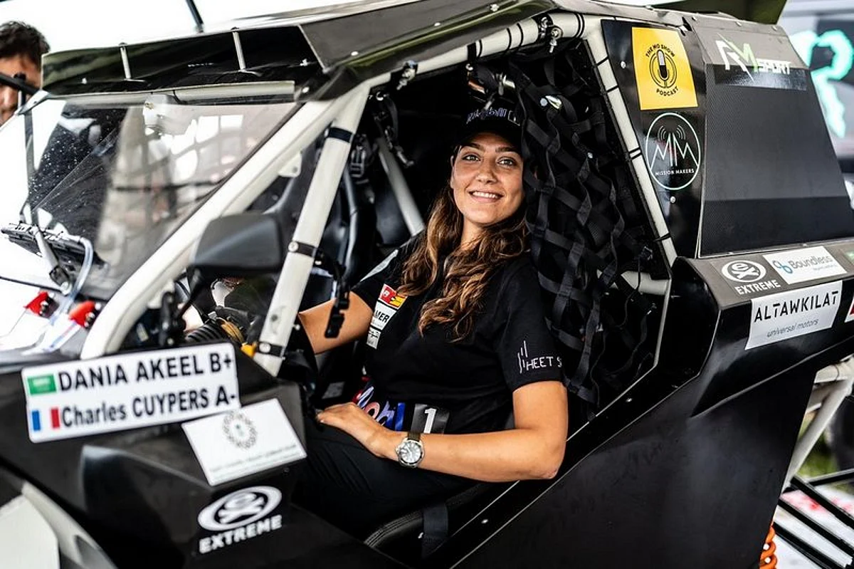 Várpalota — Saudi Arabian driver Dania Akir won second place in the T3 category at an international event in Europe as part of the sixth round of the World Cup in the Cross-Country Rally Baja in Várpalota, Hungary.