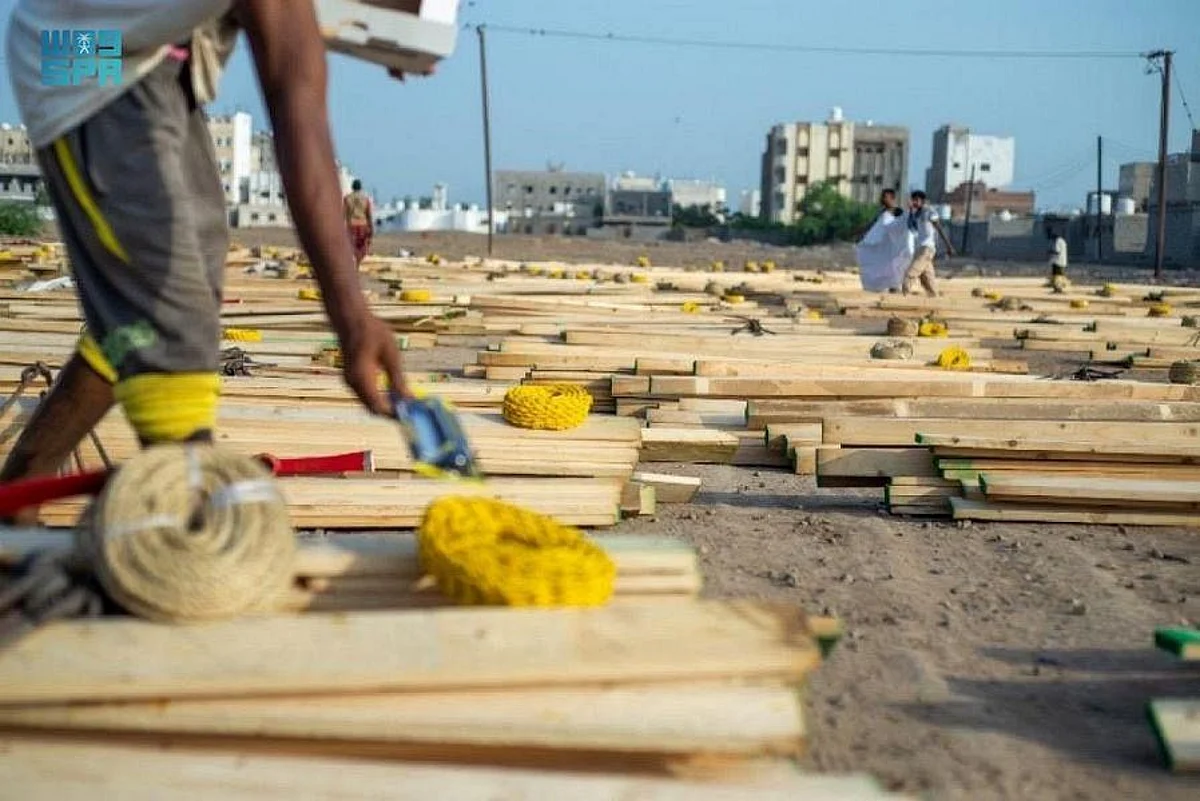 Supported by KSrelief, IOM Builds 8 Community Centers in Marib, Yemen
