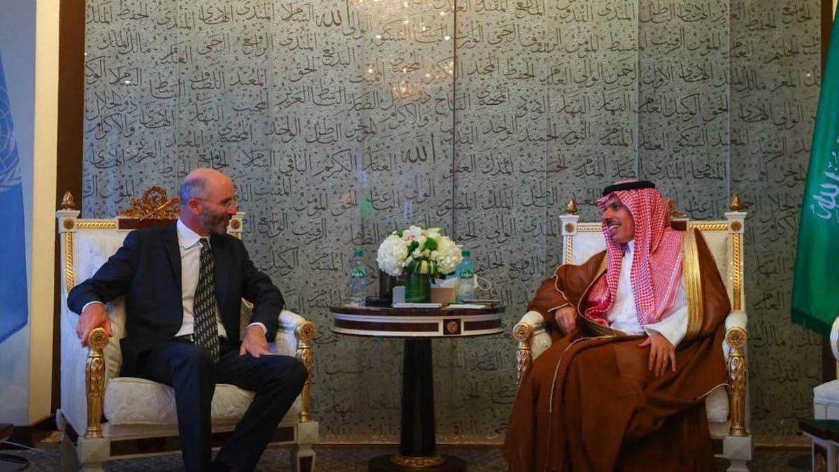 Saudi FM Meets US Special Envoy for Iran, Russian FM in New York
