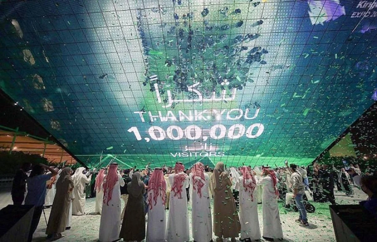 Saudi Pavilion at Expo 2020 Dubai celebrates receiving one million visitors in 49 days