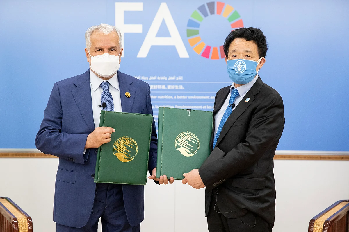KSrelief, FAO sign two agreements to ensure food security