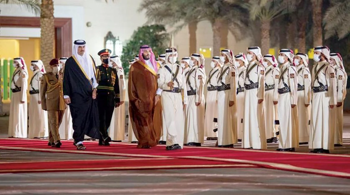 Qatari Emir, Saudi Crown Prince Chair Joint Coordination Council Meeting in Doha