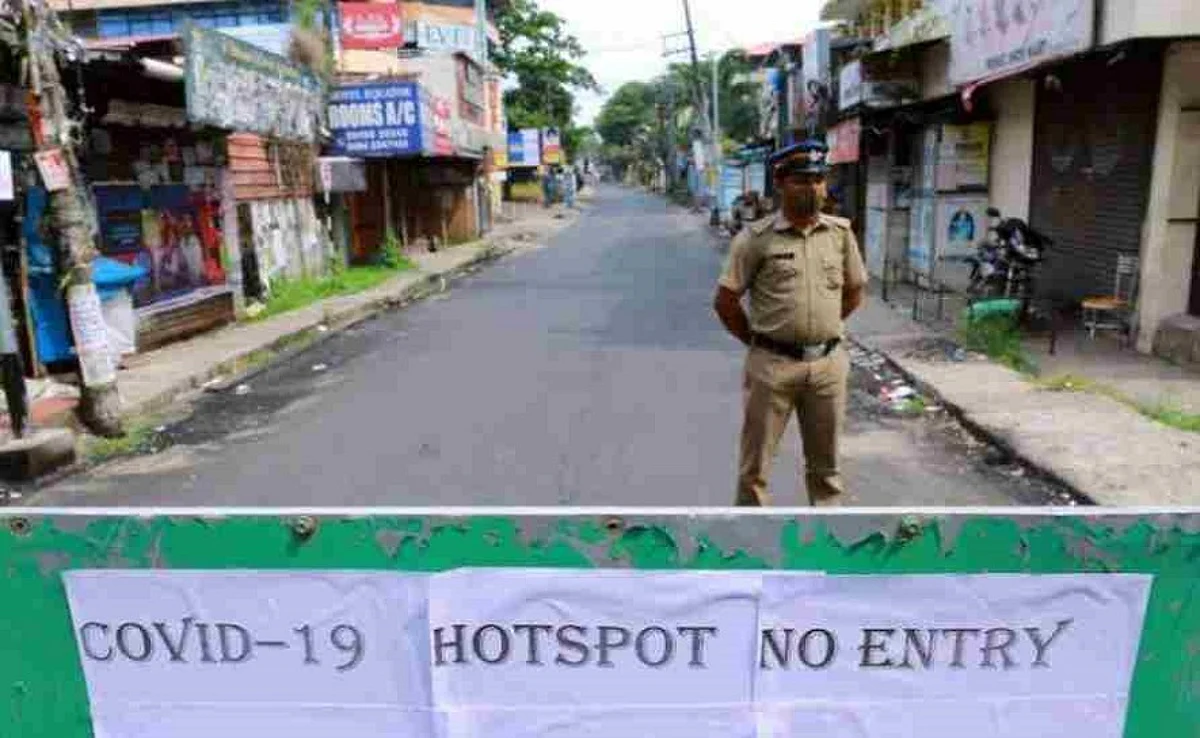 സംസ്ഥാനത്ത് ഇന്ന് പുതിയ നാല് ഹോട്ട് സ്പോട്ടുകള് കൂടി