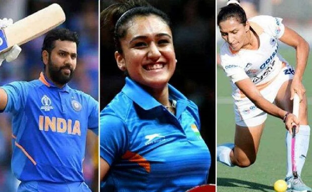 രോഹിത് ശര്മ ഉള്പ്പെടെ അഞ്ച് പേര്ക്ക് ഖേല്രത്ന; ജിൻസി ഫിലിപ്പിന് ധ്യാൻചന്ദ് പുരസ്കാരം