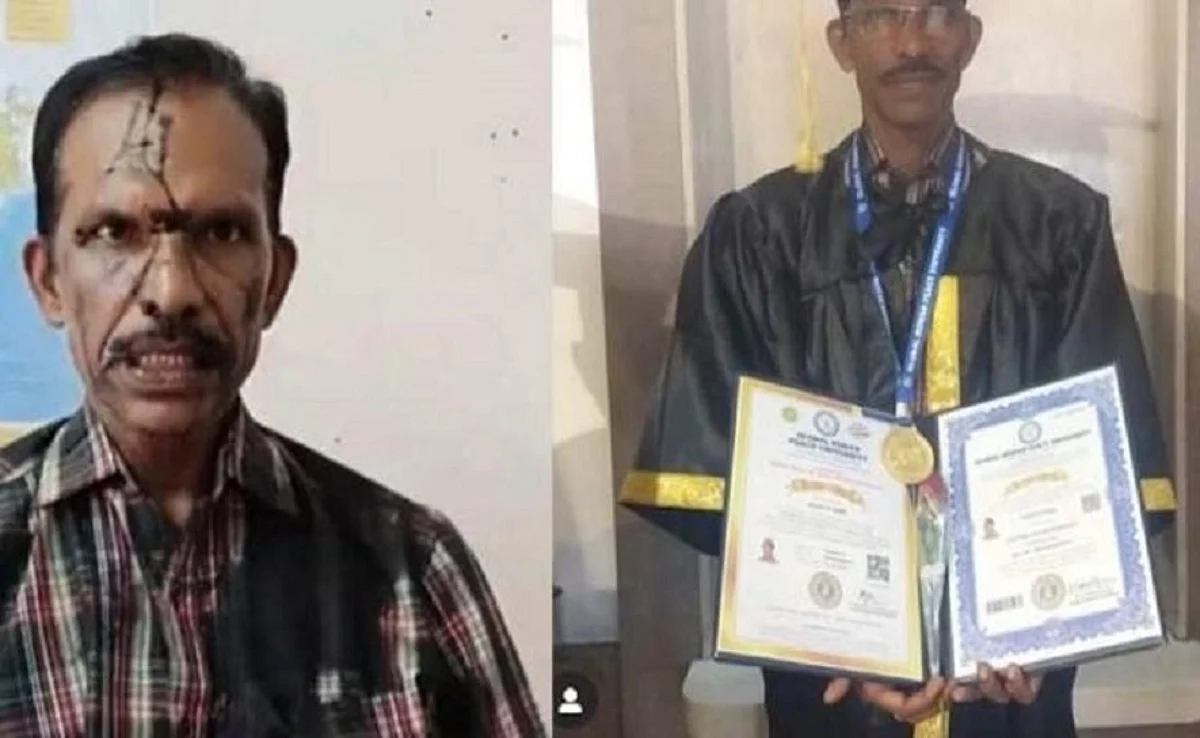 വിജയ് പി നായരുടെ ഡോക്ടറേറ്റ് വ്യാജം; സര്വകലാശാലക്ക് യു.ജി.സി അംഗീകാരമില്ല