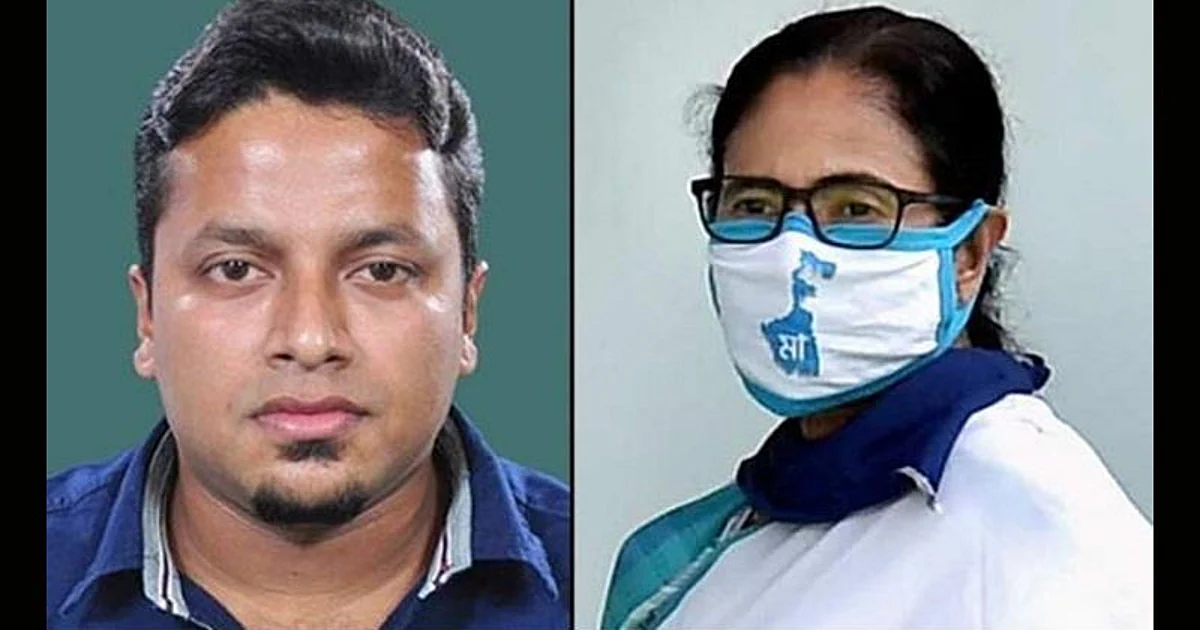 കൊറോണ ബാധയേറ്റാൽ മുഖ്യമന്ത്രി മമത ബാനർജിയെ കെട്ടിപ്പിടിക്കുമെന്ന് ബിജെപി നേതാവ്
