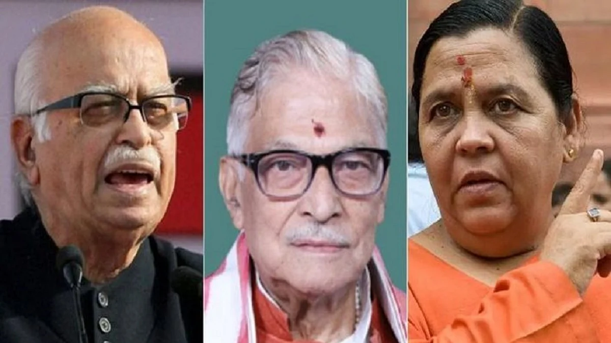 ബാബറി മസ്ജിദ് കേസ്; സെപ്തംബര് 30ന് കോടതി വിധി, അദ്വാനിയും ജോഷിയും ഉമാഭാരതിയും ഹാജരാകണം
