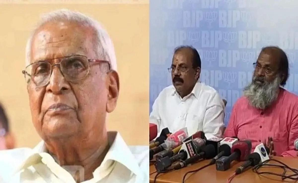 ബിജെപിയിൽ ചേർന്ന മകനെ തള്ളി മുതിര്ന്ന സിപിഎം നേതാവ് എം എം ലോറന്സ്