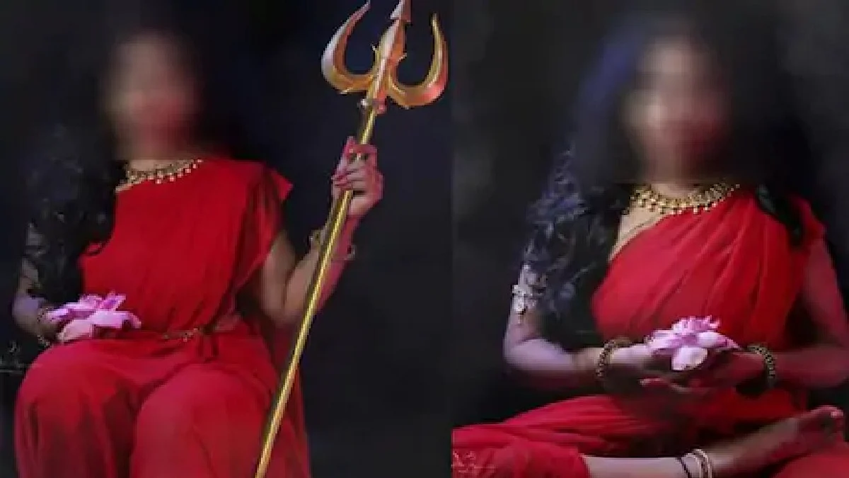 ദുര്ഗാദേവിയെ അപമാനിച്ച് ഫോട്ടോഷൂട്ടെന്ന് പരാതി: വനിതാ ഫോട്ടോഗ്രാഫര്ക്കെതിരെ കേസ്
