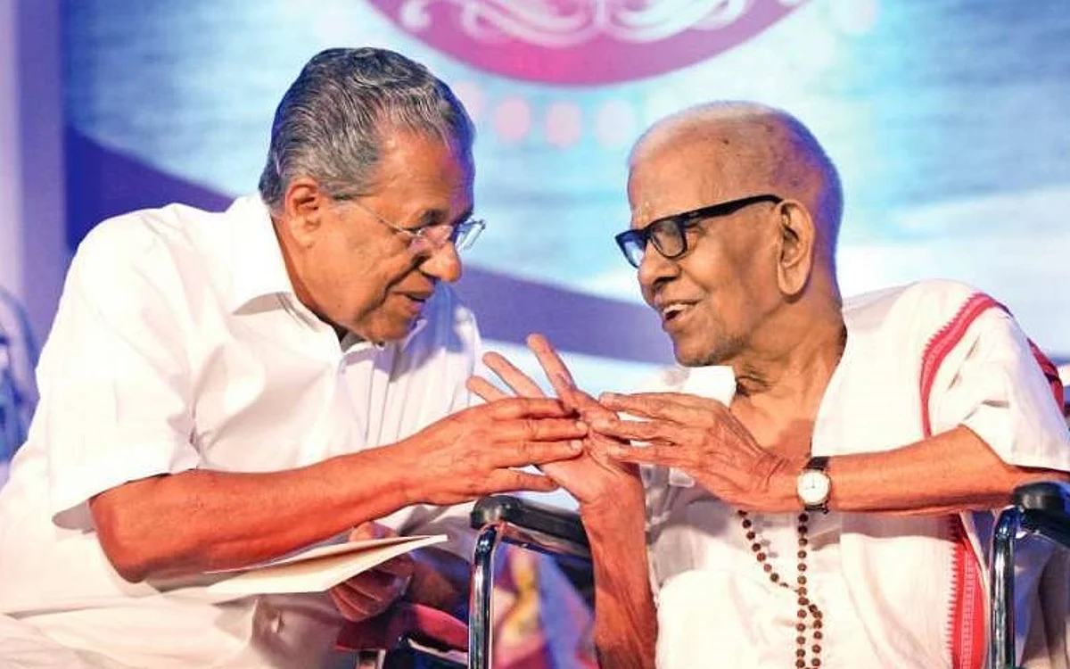 'മനുഷ്യസ്നേഹത്തിന്റെ മഹാകവി'; അക്കിത്തത്തിന്റെ വേർപാടിൽ അനുശോചിച്ച് മുഖ്യമന്ത്രി
