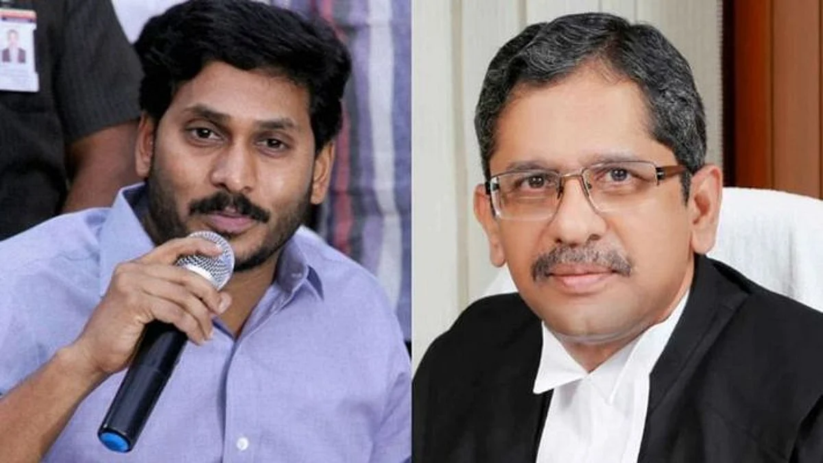 ജസ്റ്റിസ് രമണയ്ക്കെതിരെ നടപടി വേണം; സിജെഐക്ക് കത്തെഴുതി ആന്ധ്രാ മുഖ്യമന്ത്രി