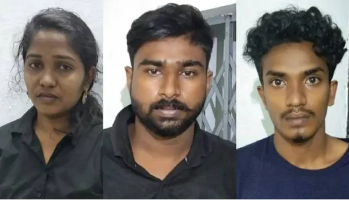 നഗ്നചിത്രങ്ങള് എടുത്ത് ഭീഷണിപ്പെടുത്തി പണം തട്ടി; യുവതി ഉള്പ്പെടെ അഞ്ചുപേര് അറസ്റ്റില്