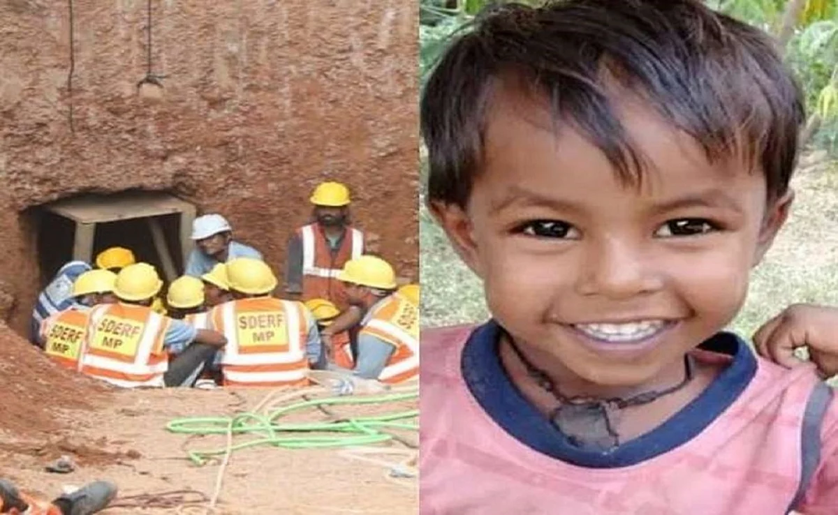 മധ്യപ്രദേശില് കുഴല്ക്കിണറില് വീണ മൂന്ന് വയസുകാരന് മരിച്ചു