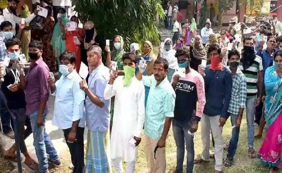 ബിഹാര് രണ്ടാം ഘട്ട തിരഞ്ഞെടുപ്പ്: 53.51 ശതമാനം പോളിങ് രേഖപ്പെടുത്തി