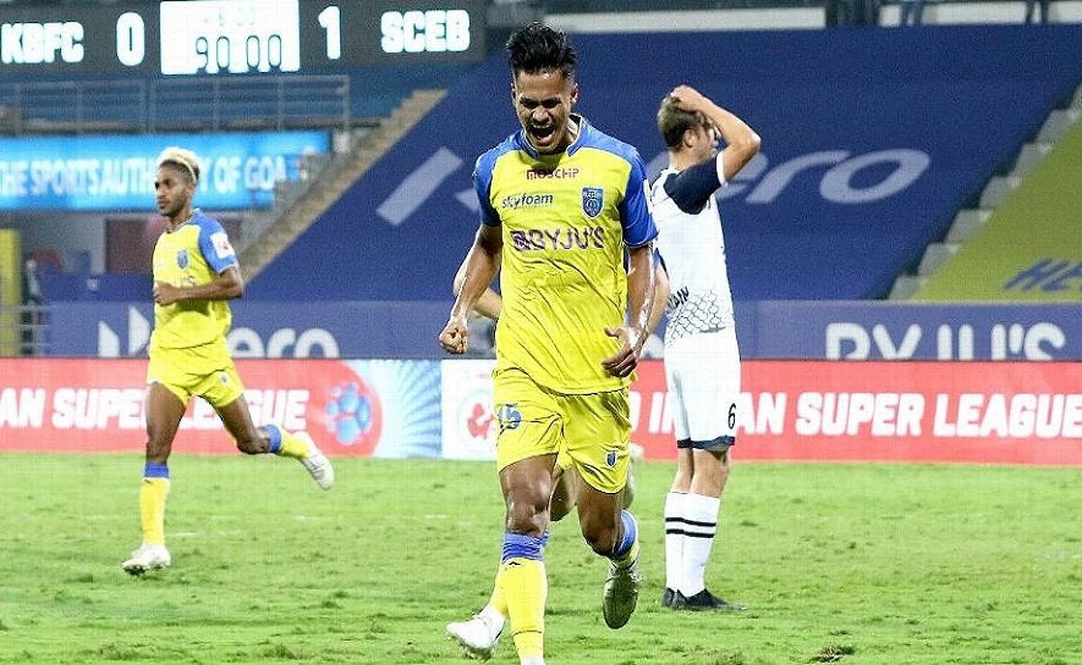 ഇന്ജുറി ടൈമിലെ ഗോളില് സമനില പിടിച്ച് ബ്ലാസ്റ്റേഴ്സ്
