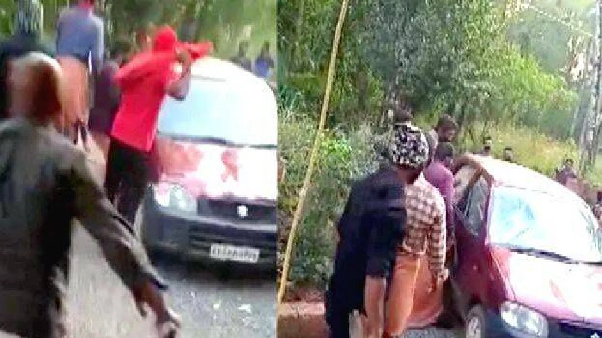 സിപിഎം കോട്ട പിടിച്ചെടുത്തു; കോണ്ഗ്രസ് മെമ്പര്ക്ക് ക്രൂര മര്ദ്ദനം, ദൃശ്യങ്ങള് പുറത്ത്