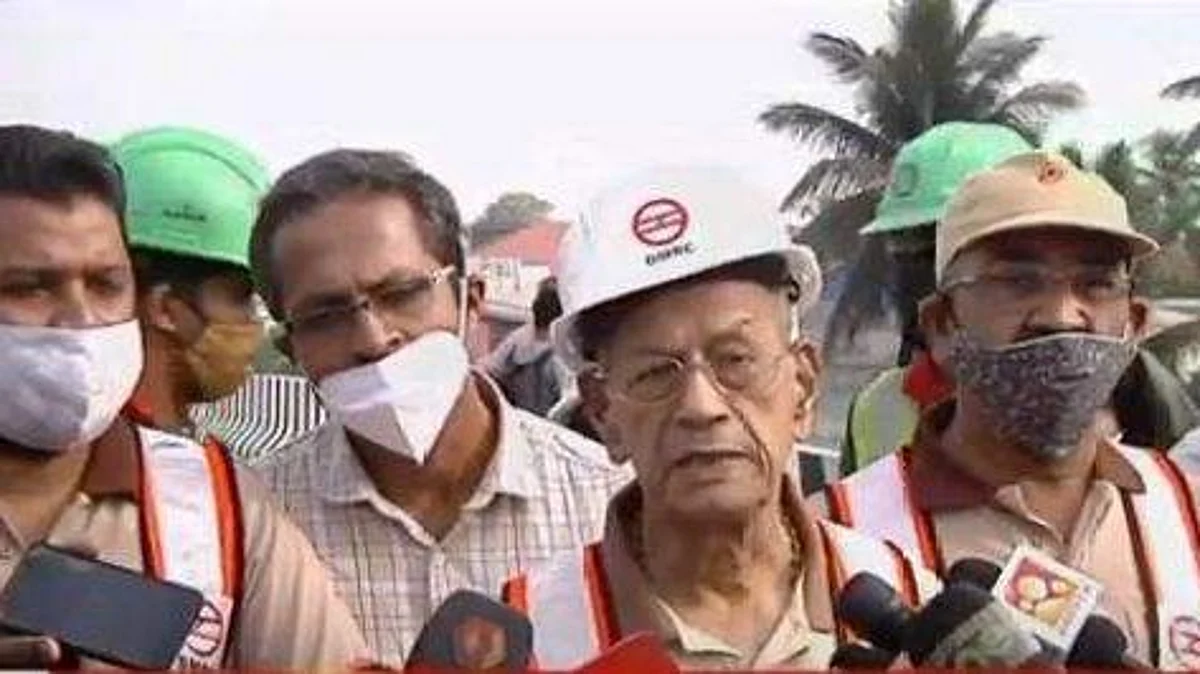 പാലാരിവട്ടം പാലം പുനർനിർമാണം നാളെ പൂർത്തിയാകും: ഇ ശ്രീധരൻ