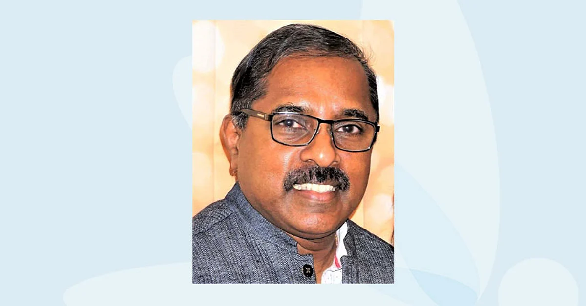 കഴക്കൂട്ടത്തെ യുഡിഎഫ് സ്ഥാനാർത്ഥി ഡോ. എസ്. എസ് ലാൽ നടത്തിയ വാർത്താ സമ്മേളനത്തിൽ നിന്നും